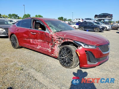 Czwarte zdjęcie samochodu z boku: 2023 CADILLAC CT5 PREMIUM LUXURY VIN:1G6DN5RW1P0121379 - miniatura