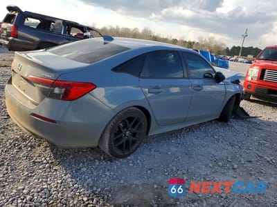 Trzecie zdjęcie samochodu z tyłu: 2022 HONDA CIVIC SPORT VIN:2HGFE2F56NH609544 - miniatura