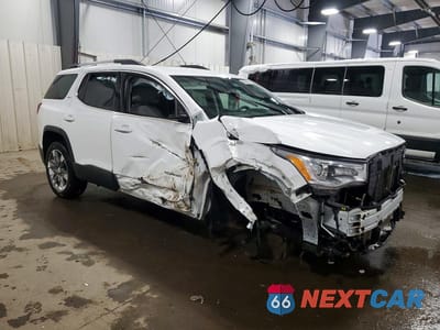 Czwarte zdjęcie samochodu z boku: 2019 GMC ACADIA SLT-2 VIN:1GKKNWLS9KZ202090 - miniatura