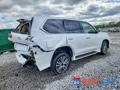 Trzecie zdjęcie samochodu z tyłu: 2018 LEXUS LX 570 TWO-ROW VIN:JTJHY7AX1J4262388 - miniatura