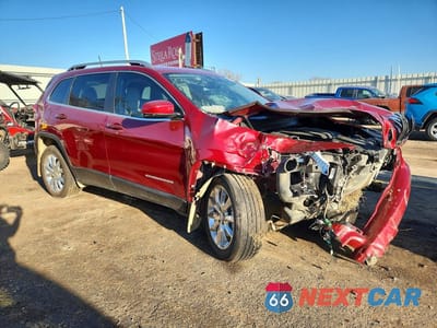 Czwarte zdjęcie samochodu z boku: 2017 JEEP CHEROKEE LIMITED VIN:1C4PJLDS0HW644177 - miniatura