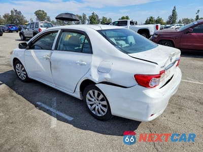 Drugie zdjęcie samochodu z przodu: 2013 TOYOTA COROLLA LE VIN:5YFBU4EE2DP137526 - miniatura