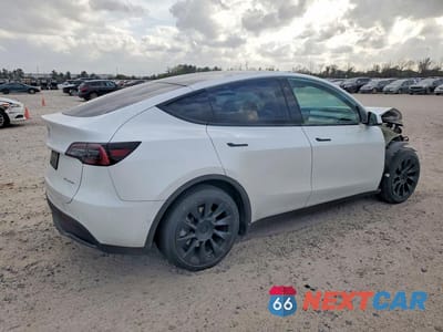 Trzecie zdjęcie samochodu z tyłu: 2022 TESLA MODEL Y VIN:7SAYGDEE8NA010875 - miniatura