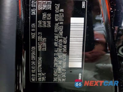 Zdjęcie 12 z 12 samochodu: 2022 VOLVO S60 B5 MOMENTUM VIN:7JRL12TZ7NG155340 - miniatura