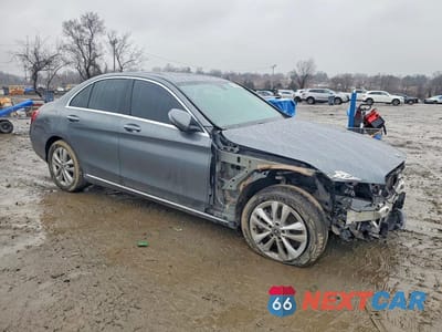 Czwarte zdjęcie samochodu z boku: 2020 MERCEDES-BENZ C 300 4MATIC VIN:W1KWF8EB1LR594637 - miniatura