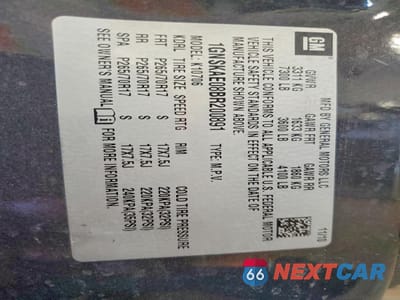 Zdjęcie 13 z 13 samochodu: 2011 CHEVROLET TAHOE K1500 LS VIN:1GNSKAE08BR200891 - miniatura