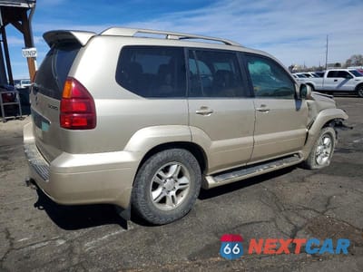 Trzecie zdjęcie samochodu z tyłu: 2006 LEXUS GX 470 BASE VIN:JTJBT20X160119061 - miniatura