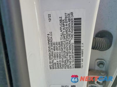 Zdjęcie 12 z 12 samochodu: 2023 ACURA TLX VIN:19UUB5F34PA000972 - miniatura