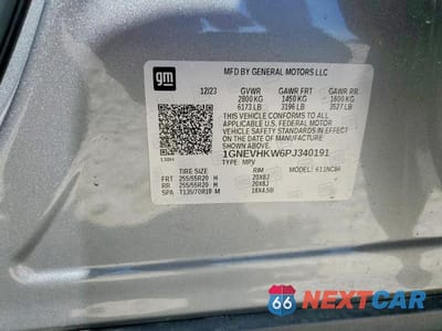 Zdjęcie 13 z 13 samochodu: 2023 CHEVROLET TRAVERSE LT VIN:1GNEVHKW6PJ340191 - miniatura