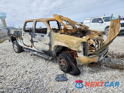 Czwarte zdjęcie samochodu z boku: 2012 GMC SIERRA K2500 DENALI VIN:1GT125EG6CF224750 - miniatura