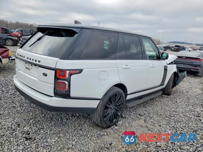 Trzecie zdjęcie samochodu z tyłu: 2022 LAND ROVER RANGE ROVER HSE WESTMINSTER EDITION VIN:SALGS2RU6NA464074 - miniatura