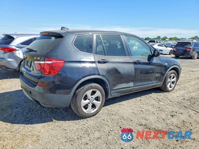 Trzecie zdjęcie samochodu z tyłu: 2011 BMW X3 XDRIVE28I VIN:5UXWX5C57BL707591 - miniatura