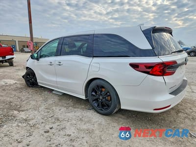 Drugie zdjęcie samochodu z przodu: 2023 HONDA ODYSSEY SPORT-L VIN:5FNRL6H74PB031315 - miniatura