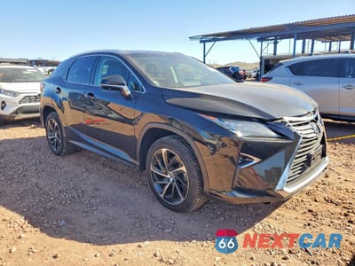 Czwarte zdjęcie samochodu z boku: 2017 LEXUS RX 450H BASE VIN:2T2BGMCA4HC019406 - miniatura