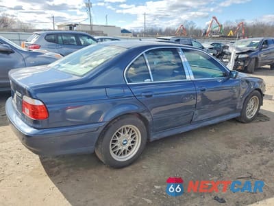 Trzecie zdjęcie samochodu z tyłu: 2002 BMW 525 I AUTOMATIC VIN:WBADT43492GZ97828 - miniatura