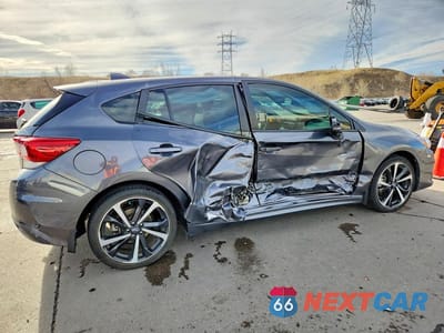 Trzecie zdjęcie samochodu z tyłu: 2023 SUBARU IMPREZA SPORT VIN:4S3GTAM67P3702674 - miniatura
