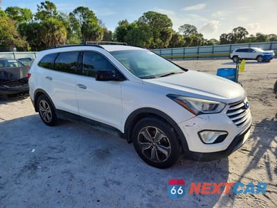 Czwarte zdjęcie samochodu z boku: 2013 HYUNDAI SANTA FE GLS VIN:KM8SM4HF2DU014389 - miniatura