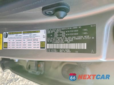 Zdjęcie 12 z 12 samochodu: 2022 LEXUS RX 350 BASE VIN:2T2HZMDA6NC320046 - miniatura