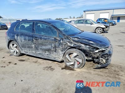 Czwarte zdjęcie samochodu z boku: 2024 VOLKSWAGEN GTI S VIN:WVWGA7CDXRW213888 - miniatura