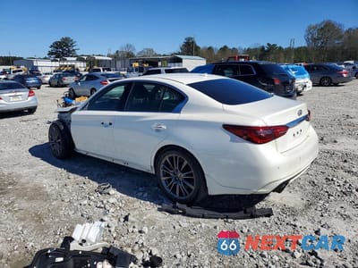 Drugie zdjęcie samochodu z przodu: 2018 INFINITI Q50 RED SPORT 400 VIN:JN1FV7AP4JM460873 - miniatura