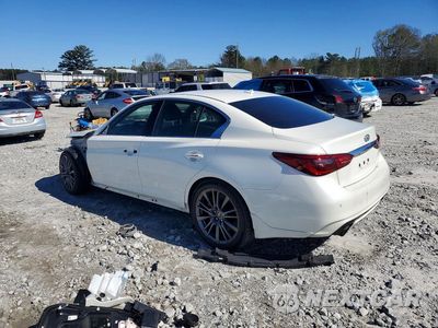 Drugie zdjęcie samochodu z przodu: 2018 INFINITI Q50 RED SPORT 400 VIN:JN1FV7AP4JM460873 - miniatura