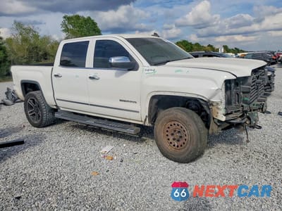Czwarte zdjęcie samochodu z boku: 2018 GMC SIERRA K1500 SLT VIN:3GTU2NEC7JG386019 - miniatura