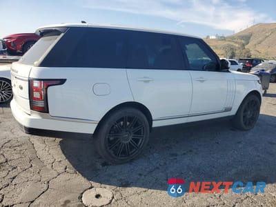Trzecie zdjęcie samochodu z tyłu: 2016 LAND ROVER RANGE ROVER HSE VIN:SALGS2KF3GA258001 - miniatura