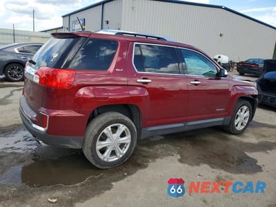 Trzecie zdjęcie samochodu z tyłu: 2017 GMC TERRAIN SLT VIN:2GKFLPE36H6136833 - miniatura