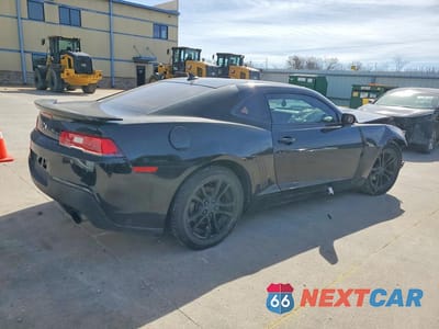 Trzecie zdjęcie samochodu z tyłu: 2015 CHEVROLET CAMARO LS VIN:2G1FB1E31F9211129 - miniatura