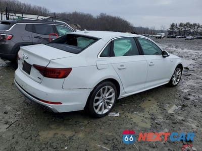 Trzecie zdjęcie samochodu z tyłu: 2019 AUDI A4 PREMIUM PLUS VIN:WAUENAF48KA112272 - miniatura