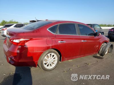 Trzecie zdjęcie samochodu z tyłu: 2017 NISSAN SENTRA SV VIN:3N1AB7AP5HY338503 - miniatura