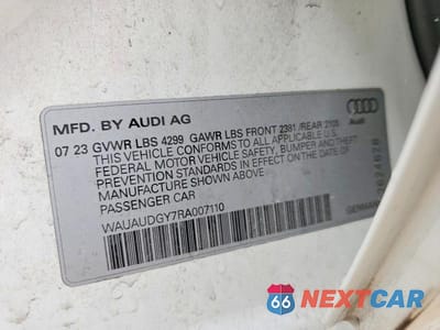 Zdjęcie 12 z 12 samochodu: 2024 AUDI A3 PREMIUM VIN:WAUAUDGY7RA007110 - miniatura