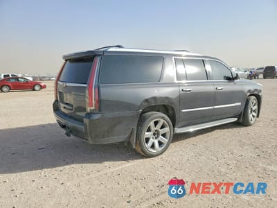 Trzecie zdjęcie samochodu z tyłu: 2015 CADILLAC ESCALADE ESV LUXURY VIN:1GYS4SKJ9FR547099 - miniatura