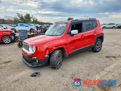2016 JEEP RENEGADE LIMITED ZACCJBDT4GPC61257 - główne zdjęcie licytacji z USA - miniatura
