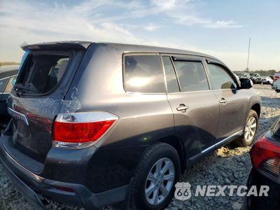 Trzecie zdjęcie samochodu z tyłu: 2011 TOYOTA HIGHLANDER BASE VIN:5TDZK3EH7BS044773 - miniatura