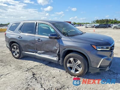 Czwarte zdjęcie samochodu z boku: 2025 HONDA PILOT EXL VIN:5FNYG2H45SB025059 - miniatura