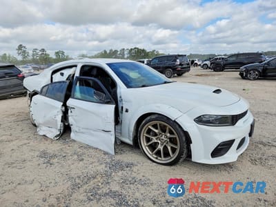 Czwarte zdjęcie samochodu z boku: 2023 DODGE CHARGER SCAT PACK VIN:2C3CDXGJ3PH603317 - miniatura