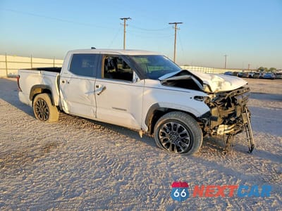 Czwarte zdjęcie samochodu z boku: 2022 TOYOTA TUNDRA LIMITED VIN:5TFJA5AB5NX005885 - miniatura