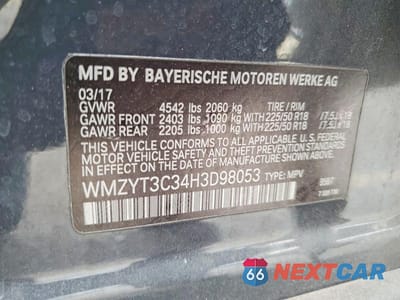 Zdjęcie 12 z 12 samochodu: 2017 MINI COOPER S COUNTRYMAN VIN:WMZYT3C34H3D98053 - miniatura