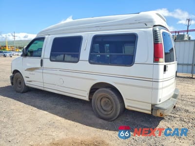 Drugie zdjęcie samochodu z przodu: 1997 CHEVROLET EXPRESS G1500 VIN:1GBFG15R1V1007144 - miniatura