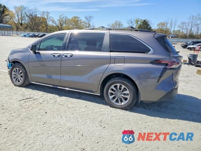 Drugie zdjęcie samochodu z przodu: 2024 TOYOTA SIENNA XLE 7-PASSENGER VIN:5TDYSKFC5RS126701 - miniatura