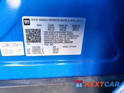 Zdjęcie 13 z 13 samochodu: 2024 GMC TERRAIN SLT VIN:3GKALVEGXRL256438 - miniatura