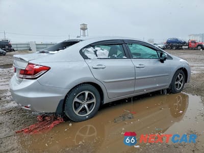 Trzecie zdjęcie samochodu z tyłu: 2015 HONDA CIVIC SE VIN:19XFB2F76FE071076 - miniatura