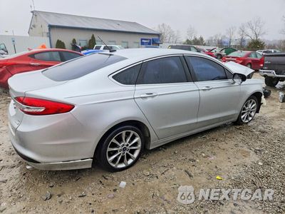 Trzecie zdjęcie samochodu z tyłu: 2017 FORD FUSION SE VIN:3FA6P0HD7HR129190 - miniatura