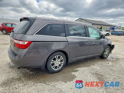 Trzecie zdjęcie samochodu z tyłu: 2013 HONDA ODYSSEY EXL VIN:5FNRL5H65DB011376 - miniatura