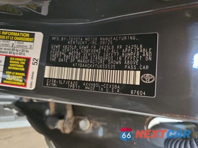 Zdjęcie 12 z 12 samochodu: 2026 TOYOTA CAMRY SE VIN:4T1DAACKXTU655535 - miniatura