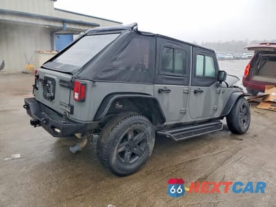 Trzecie zdjęcie samochodu z tyłu: 2008 JEEP WRANGLER UNLIMITED X VIN:1J4GA39108L598619 - miniatura