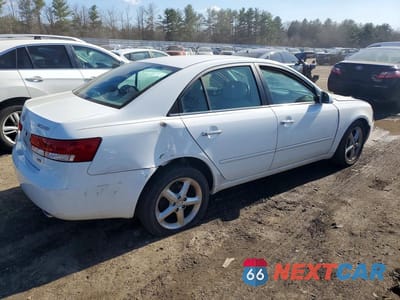 Trzecie zdjęcie samochodu z tyłu: 2006 HYUNDAI SONATA GLS V6 VIN:5NPEU46FX6H100146 - miniatura