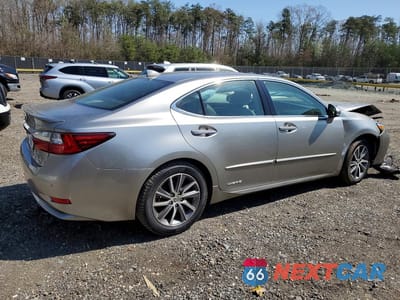 Trzecie zdjęcie samochodu z tyłu: 2018 LEXUS ES 300H BASE VIN:JTHBW1GG3J2170499 - miniatura