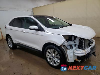 Czwarte zdjęcie samochodu z boku: 2019 FORD EDGE TITANIUM VIN:2FMPK4K90KBB75308 - miniatura